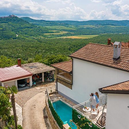 Holiday Home Belveder Motovun With Heated Pool Livade Esterno foto