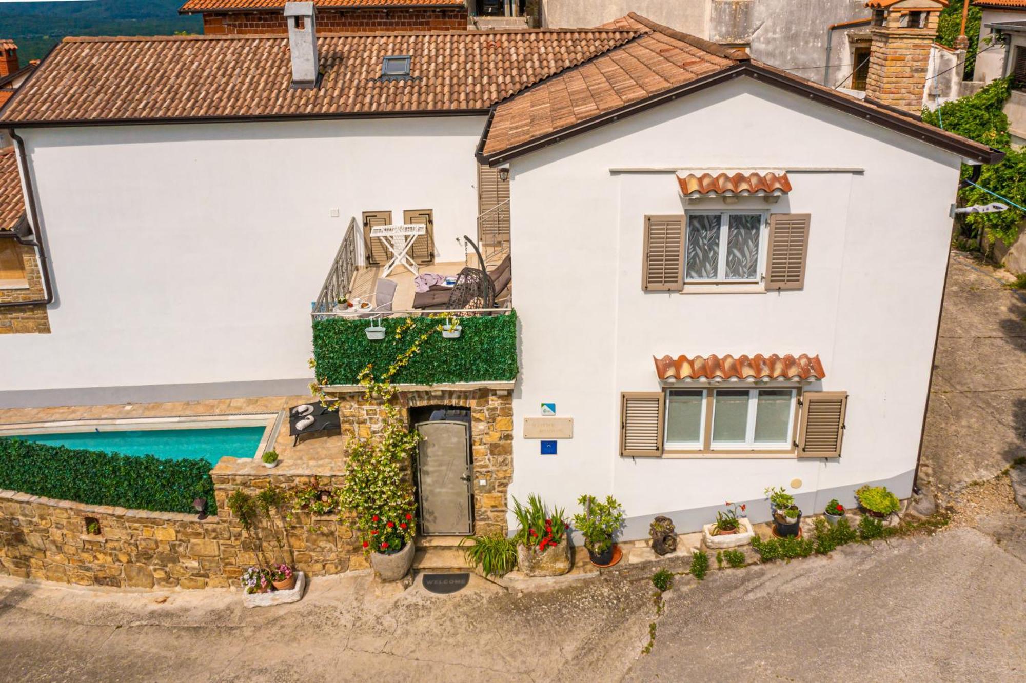 Holiday Home Belveder Motovun With Heated Pool Livade Esterno foto