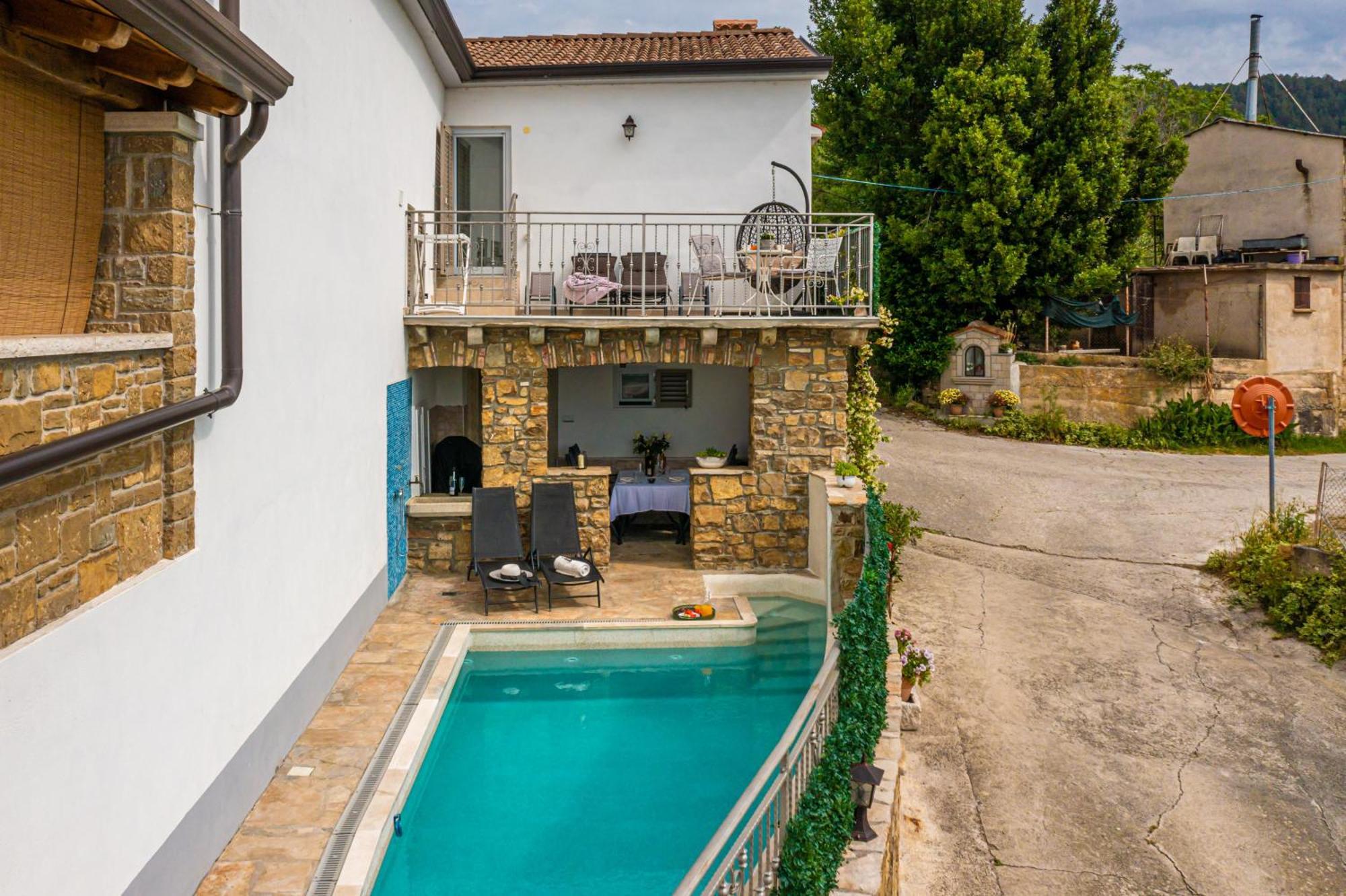 Holiday Home Belveder Motovun With Heated Pool Livade Esterno foto