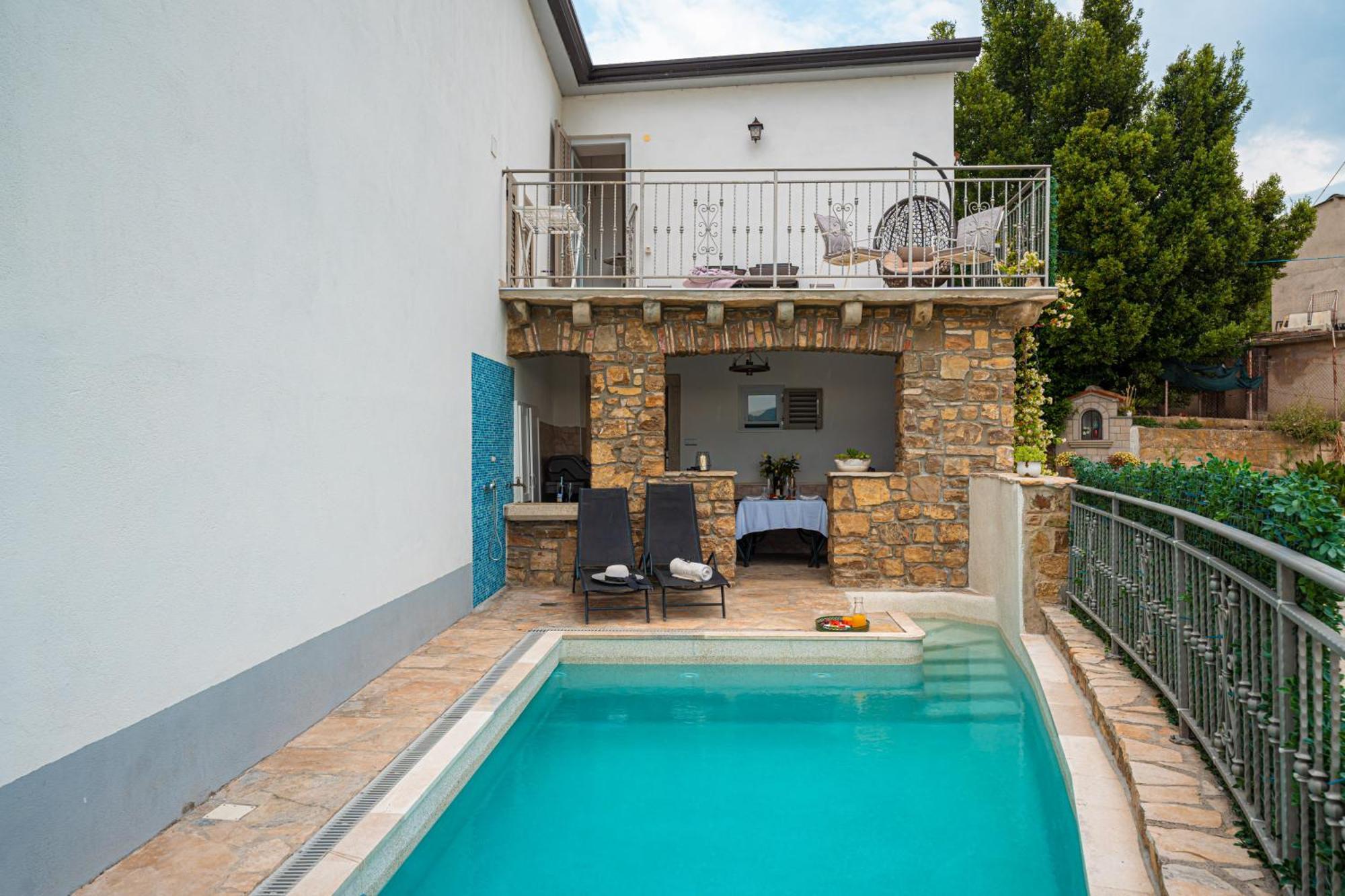 Holiday Home Belveder Motovun With Heated Pool Livade Esterno foto