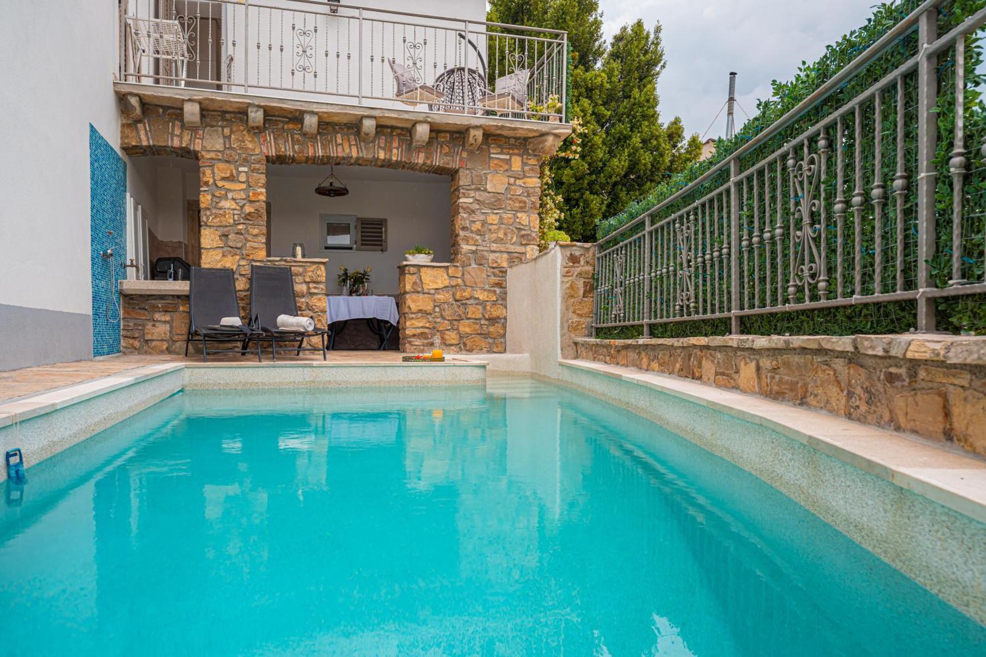 Holiday Home Belveder Motovun With Heated Pool Livade Esterno foto