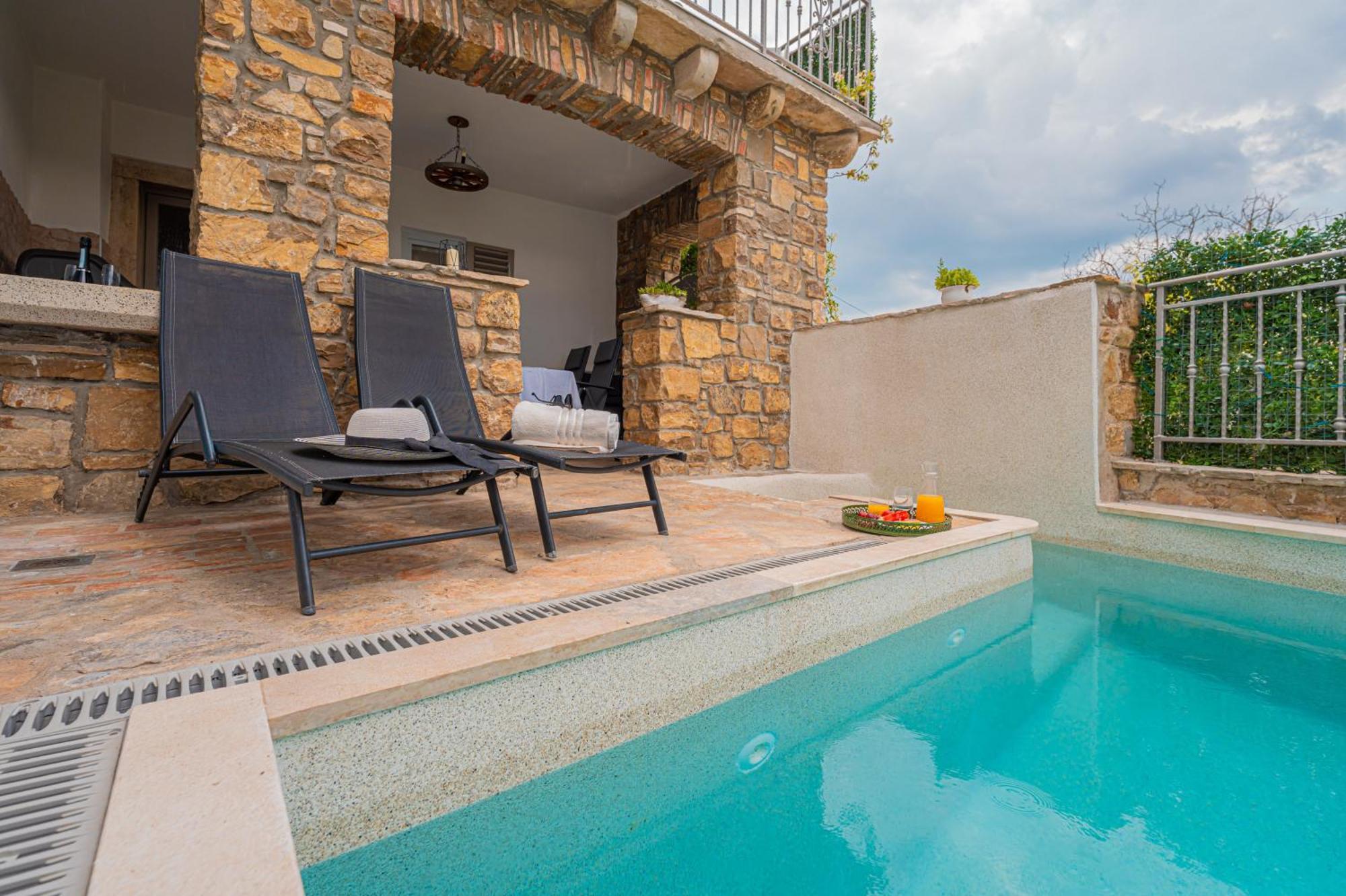 Holiday Home Belveder Motovun With Heated Pool Livade Esterno foto