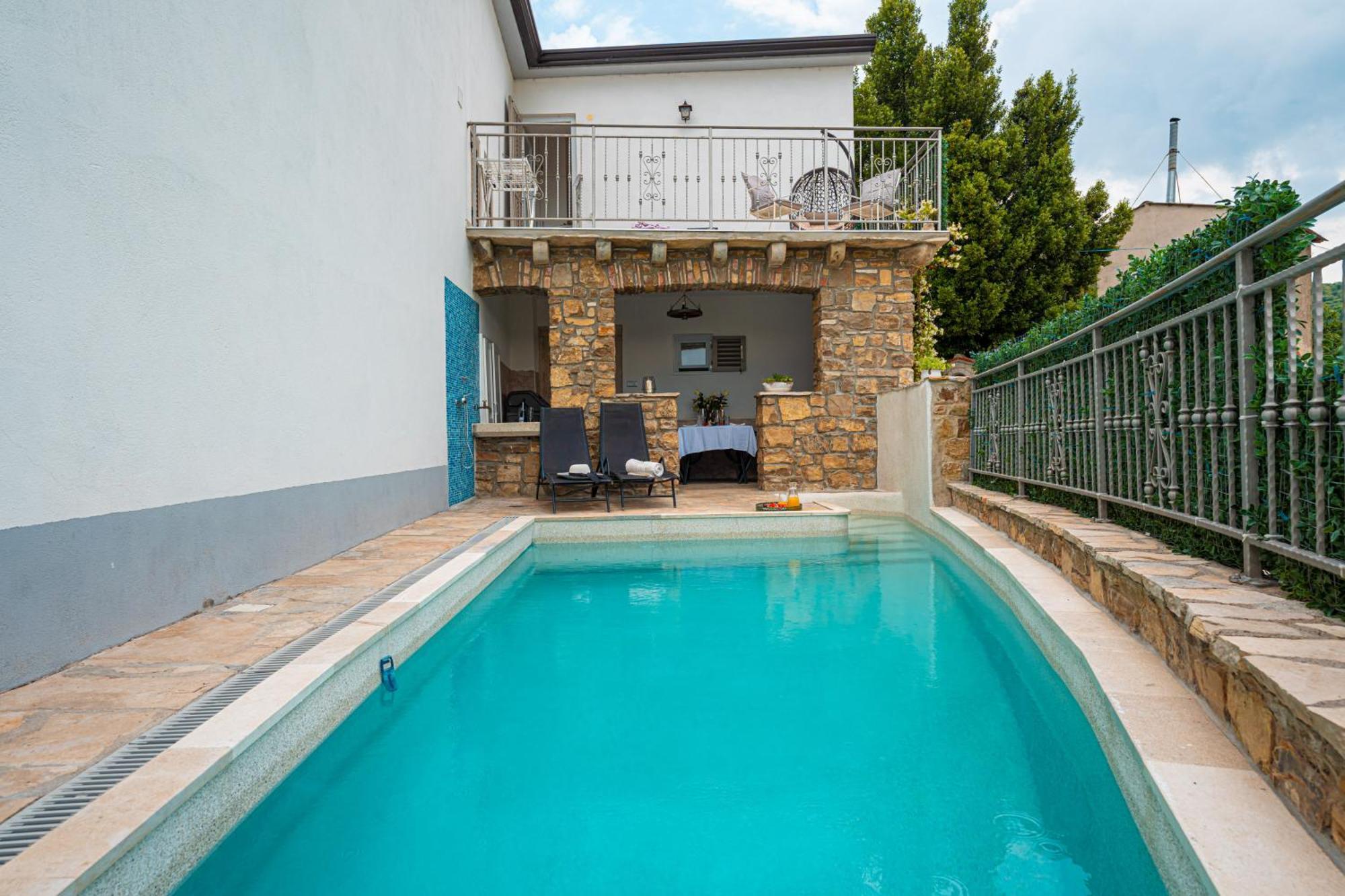 Holiday Home Belveder Motovun With Heated Pool Livade Esterno foto